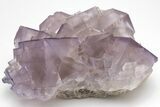 Purple Cubic Fluorite With Fluorescent Phantoms - Cave-In-Rock #208762-4